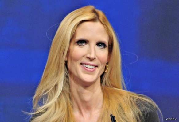 Image #: 16860567 Ann Coulter, Best-Selling Author, Legal Correspondent for Human Events, makes remarks at the 2012 CPAC Conference at the Marriott Wardman Park Hotel in Washington, D.C. on Friday, February 10, 2012..Credit: Ron Sachs / CNP DPA /LANDOV